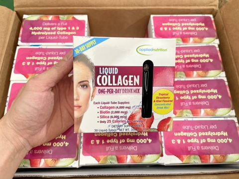 Nước uống collagen liquid one-per-day drink mix ngừa lão hóa và bảo vệ da toàn diện hộp 30 ống