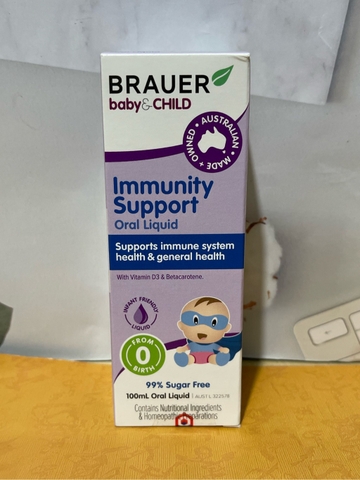 Brauer Baby & Child Immunity Support 100ml