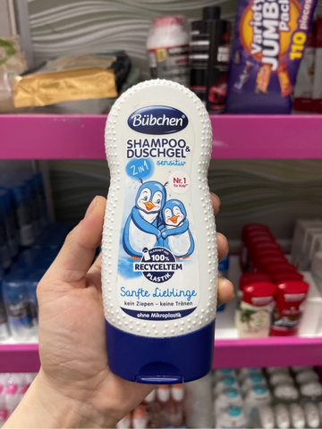 Sữa Tắm Gội Bubchen Shampoo Duschgel 2In1 230ml