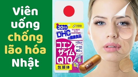 Viên uống DHC COENZYME Q10 tốt cho tim mạch, chống lão hoá và làm đẹp da gói 30 ngày 60 viên
