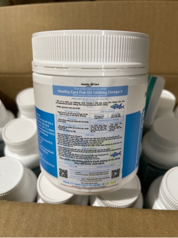 Healthy Care Fish Oil 1000mg Omega-3 200 Soft Capsules
