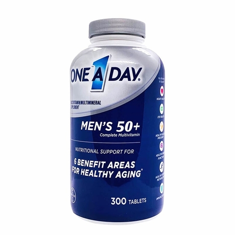 Vitamin tổng hợp one a day men's bayer cho nam trên 50+ tuổi hộp 300 viên