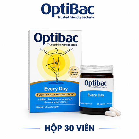 Men vi sinh Optibac Probiotics Every Day hàng ngày 30 viên