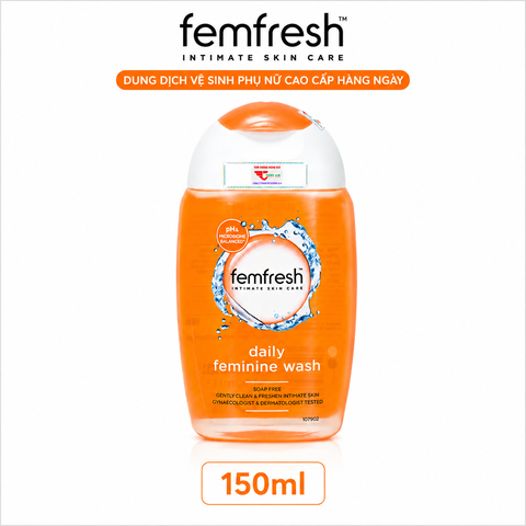 Dung Dịch vệ sinh phụ nữ cao cấp hàng ngày Femfresh Daily Intimate Wash 150ml