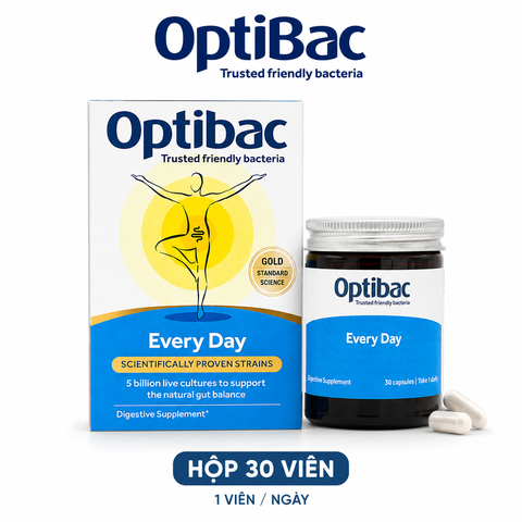 Men vi sinh Optibac Probiotics Every Day hàng ngày 30 viên