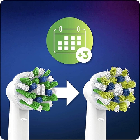 Bộ 5 đầu bàn chải thay thế bàn chải điện oralb brush heads cross action