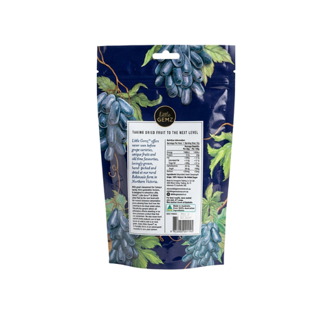 Nho khô Ngón Tay Little Gemz Sweet Sapphire Dried Grapes Clusters 250g