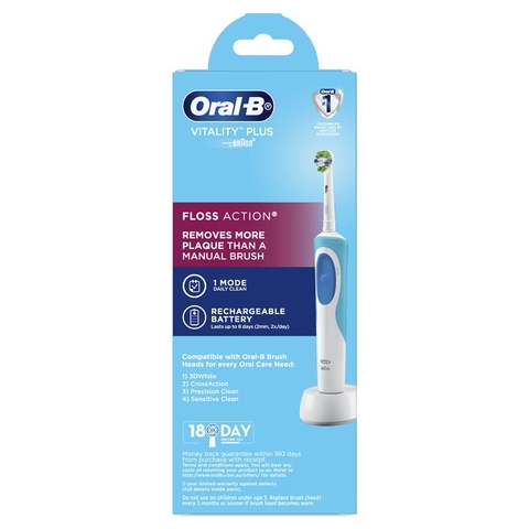 Bàn chải điện oral-b vitality plus floss action nội địa Úc