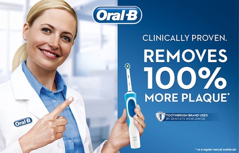 Bàn chải điện oral-b vitality sensitive clean dành cho răng nhạy cảm