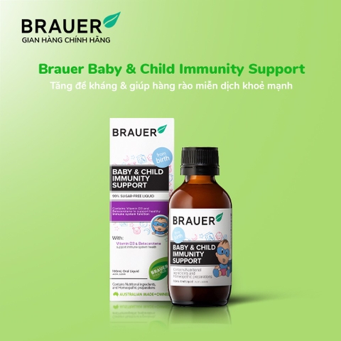Brauer Baby & Child Immunity Support 100ml