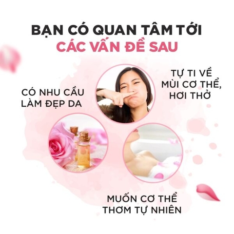 Viên uống bổ sung tinh dầu hoa hồng DHC Bulgarian Rose 30 ngày giúp thơm cơ thể 60 viên