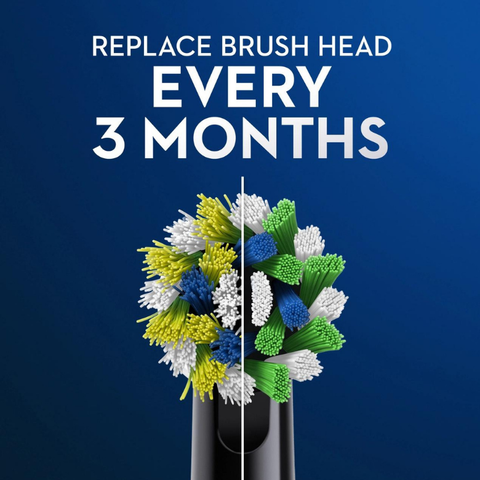 Bộ 3 đầu bàn chải điện thay thế oral-b 3 brush cross action giúp sạch sâu mảng bám kẽ răng