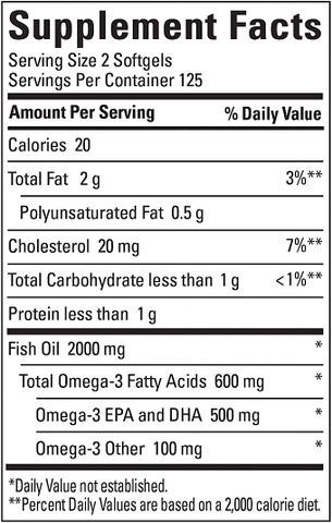 Dầu cá Nature Made Fish Oil 1000mg (300mg Omega-3) 250 viên hỗ trợ sáng mắt, tim mạch, huyết áp trí não