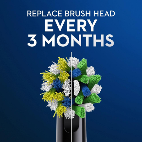 Bộ 3 đầu bàn chải điện oral-b thay thế 3 brush heads cross action nội địa Úc