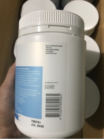 Dầu Cá Omega 3 Healthycare Fish Oil 400 viên