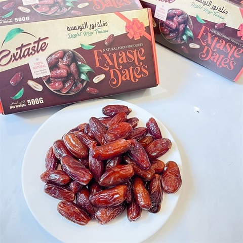 Chà là khô Extaste Dates tốt cho sức khỏe hộp 500g