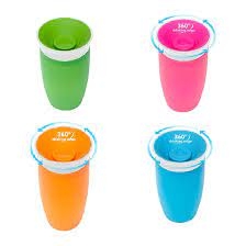 Cốc tập uống 360 độ munchkin cho bé dung tích lớn 296ml