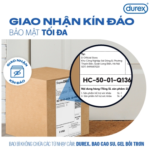 Gel bôi trơn Durex Gel Play Strawberry hương dâu chai 100ml