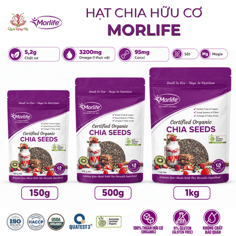 Hạt chia hữu cơ Morlife