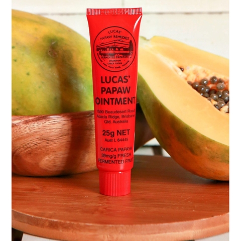 Kem đa năng Lucas Papaw Ointment chiết xuất đu đủ hỗ trợ làm dịu da tuýp 25g