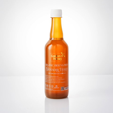 Mật ong rừng hoa xuyến chi golden honey bidens pilosa blossom honey - mật ong nguyên chất từ cánh đồng hoa cỏ kim 500ml