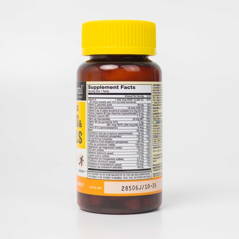 Viên vitamin và khoáng tổng hợp Mason Natural Daily Multiple Vitamins With Minerals 60 viên