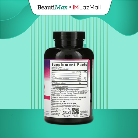 Collagen Vitamin C Biotin NeoCell Super dưỡng da, tóc, móng  250 viên