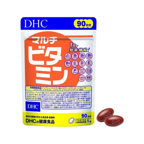 Vitamin tổng hợp DHC multi vitamins tăng sức đề kháng, làm chậm quá trình lão hóa, tăng sức khỏe tổng thể- 90 viên