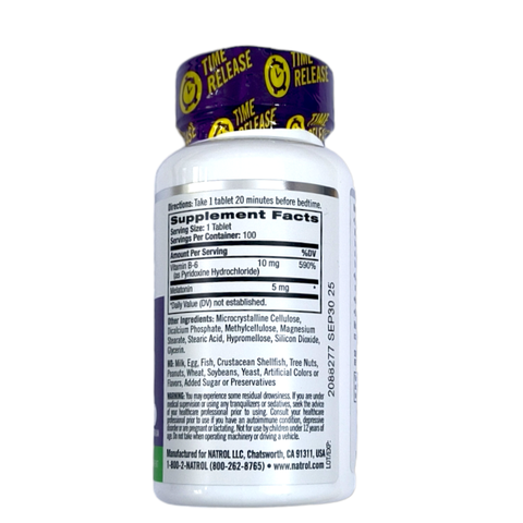Hỗ trợ giấc ngủ ngon natrol melatonin sleep 5mg hộp 100 viên giúp ngủ sâu, ngon, tinh thần sảng khoái (ngậm)