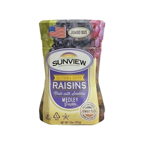 Nho khô ba màu Sunview Raisins 425g Mỹ