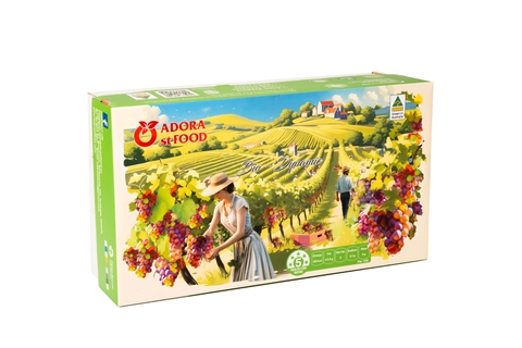 Nho khô nguyên cành Adora st Food Crimson Dried Table Grapes Cluster  4kg - Loại A