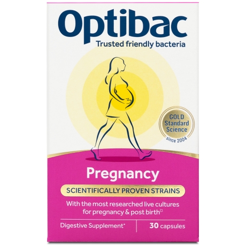 Lợi khuẩn Optibac Probiotics Pregnancy cho phụ nữ mang thai và cho con bú 30 viên