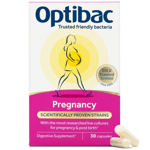 Lợi khuẩn Optibac Probiotics Pregnancy cho phụ nữ mang thai và cho con bú 30 viên