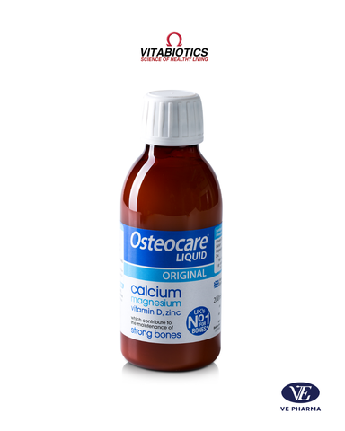 TPBVSK Osteocare Liquid Original Calcium Magnesium hộp 200ml Canxi  magie, vitamin D3 và kẽm