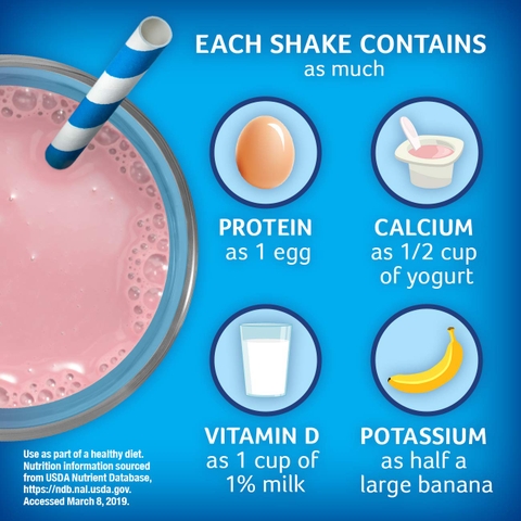 Sữa bột pediasure grow & gain strawberry 400g vị dâu Mỹ cho bé từ 1 -10 tuổi