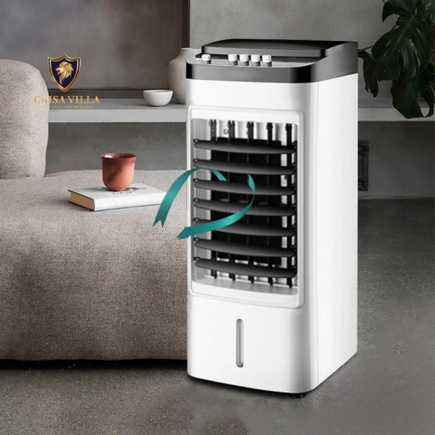 Quạt điều hoà hơi nước nhỏ gọn dung tích 4 lít kaisa villa dành cho phòng 15-20m vuông