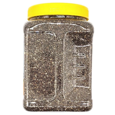 The Seed Co 1.6kg Black Chia Seeds Vegan Gluten Free Certified Organic Superfood 1.6kg