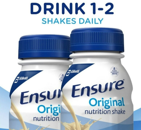 Sữa nước Ensure Original Nutrition Shake của Mỹ chai 237ml - Mã thùng 30 chai