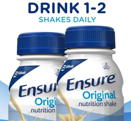 Sữa nước Ensure Original Nutrition Shake của Mỹ chai 237ml - Mã thùng 16 chai