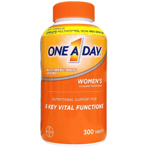 Vitamin tổng hợp cho nữ dưới 50 tuổi one a day women's formula hộp 300 viên