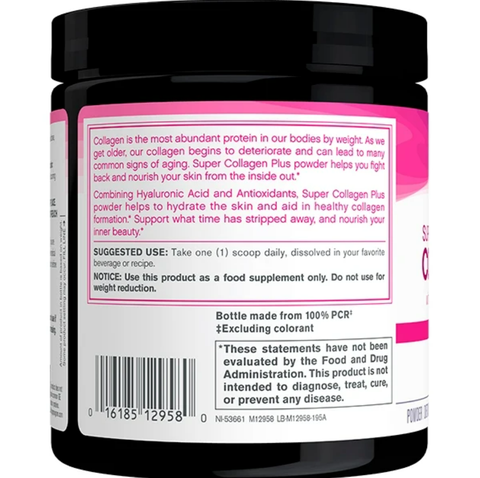 Collagen dạng bột neocell với vitamin c và acid hyaluronic hộp 195g giúp duy trì độ ẩm cho da khỏe mạnh