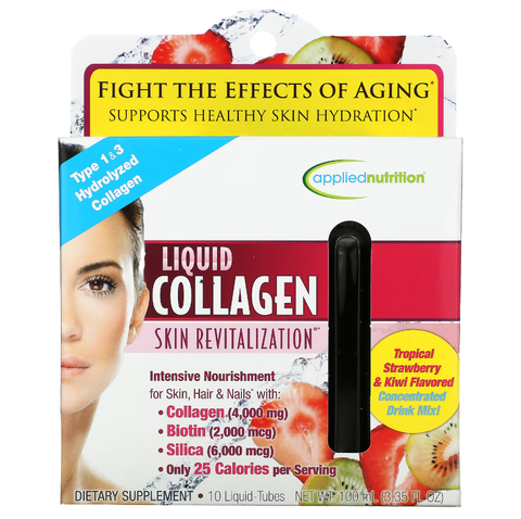 Nước uống Collagen Liquid ngừa lão hóa và bảo vệ da toàn diện hộp 10 ống