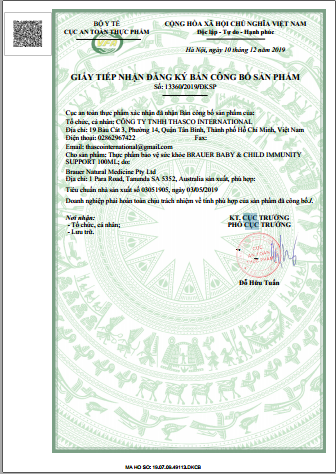 Brauer Baby & Child Immunity Support 100ml