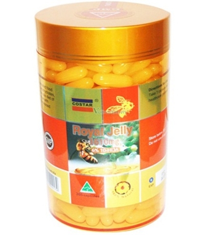 Sữa ong chúa costar royal jelly 1610mg giúp tăng cường sinh lực, làm đẹp da