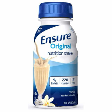 Sữa nước Ensure Original Nutrition Shake của Mỹ chai 237ml - Mã thùng 30 chai