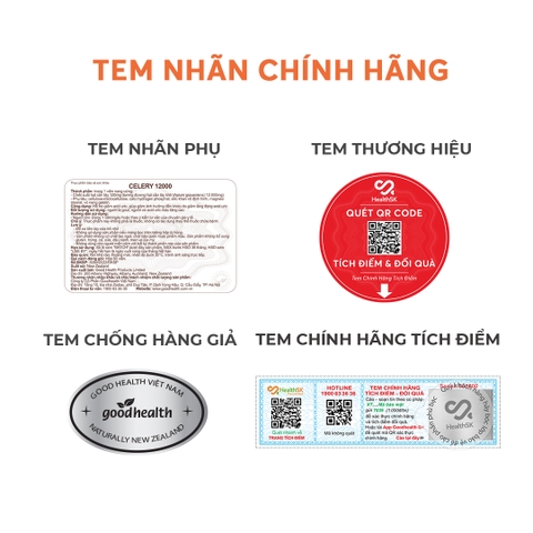 Goodhealth Celery 12,000 – hạt cần tây hỗ trợ Gout cân bằng acid uric trong cơ thể, hỗ trợ đường tiết niệu và dịch cơ thể