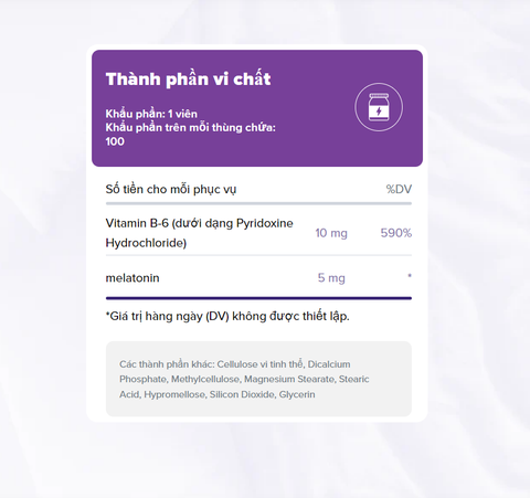 Hỗ trợ giấc ngủ ngon natrol melatonin sleep 5mg hộp 100 viên giúp ngủ sâu, ngon, tinh thần sảng khoái (ngậm)