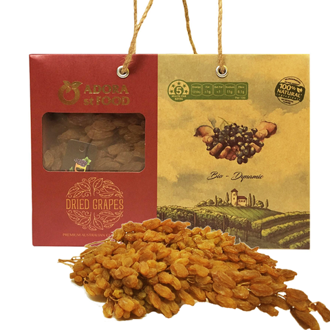 Nho khô nguyên cành của Úc Adora Thompson 1kg
