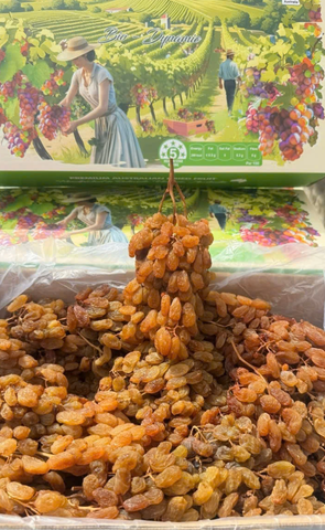 Nho khô nguyên cành Adora st Food Dried Grapes Cluster Thompson 4kg A