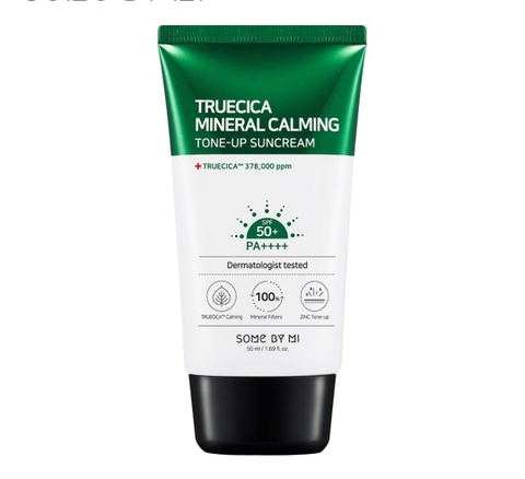Some By Mi Kem chống nắng Truecica Mineral Calming Tone-up Suncream 50ml